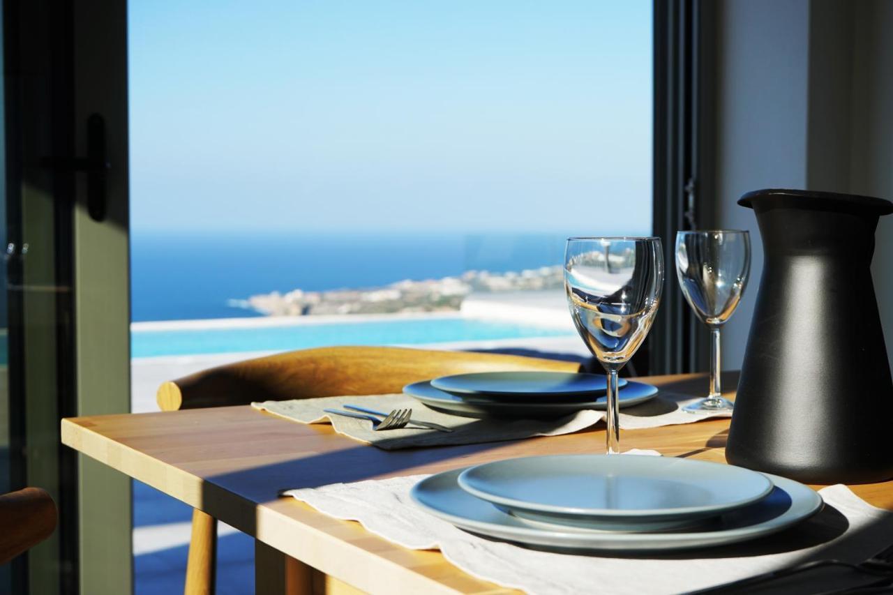 Eva Villas West With Infinity Pool & And Panoramic Sea View Gerani Chanion Esterno foto