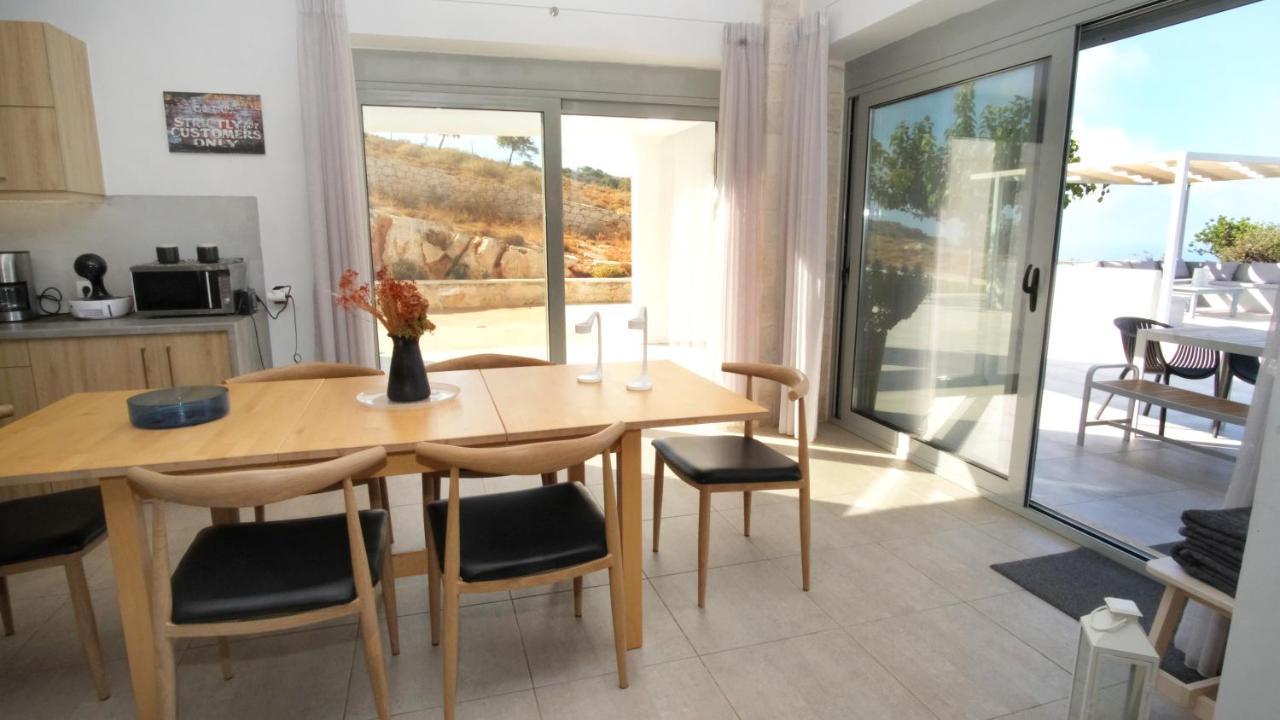 Eva Villas West With Infinity Pool & And Panoramic Sea View Gerani Chanion Esterno foto