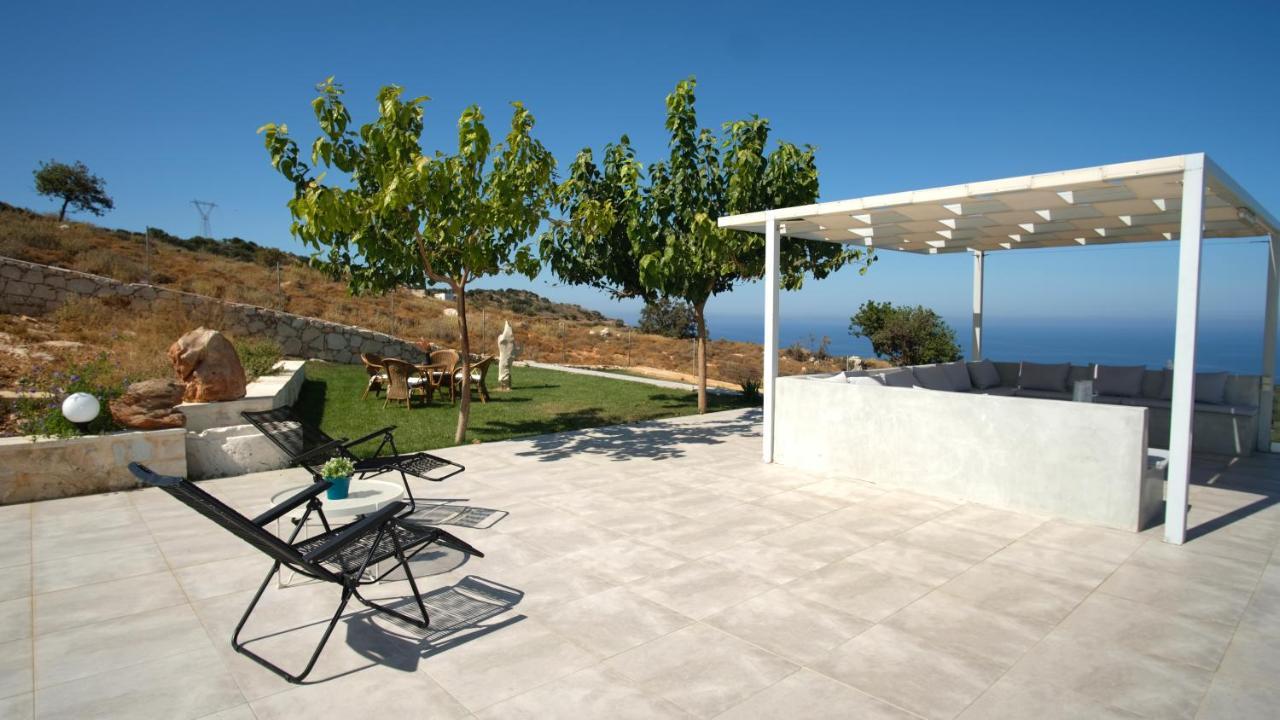 Eva Villas West With Infinity Pool & And Panoramic Sea View Gerani Chanion Esterno foto