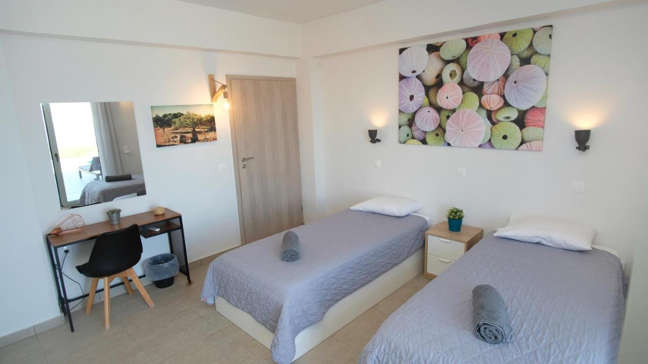 Eva Villas West With Infinity Pool & And Panoramic Sea View Gerani Chanion Esterno foto